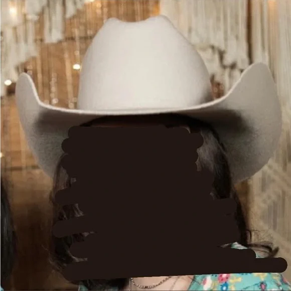 Ariat women’s felt cowboy hat size 7 Ariat 3X Chocolate Wool Cowboy Hat - Cowpoke – Willow Lane  main image 2